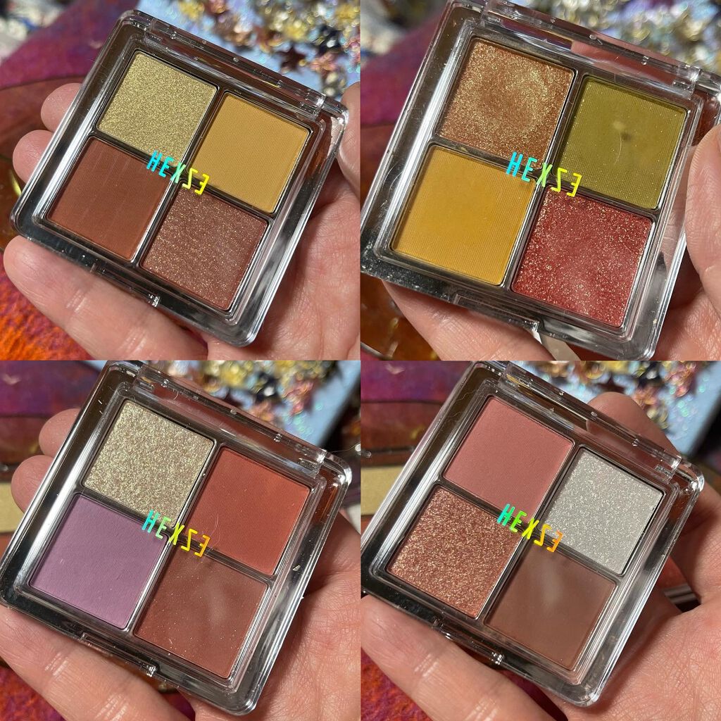 アイランドアドベンチャー4アイシャドウ K20/HEXZE（ヘックスゼ）/アイシャドウパレットを使ったクチコミ（1枚目）