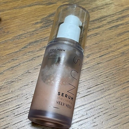 ハリケアコラーゲンサンセラム/VELY VELY/日焼け止めジェルを使ったクチコミ(1枚目)