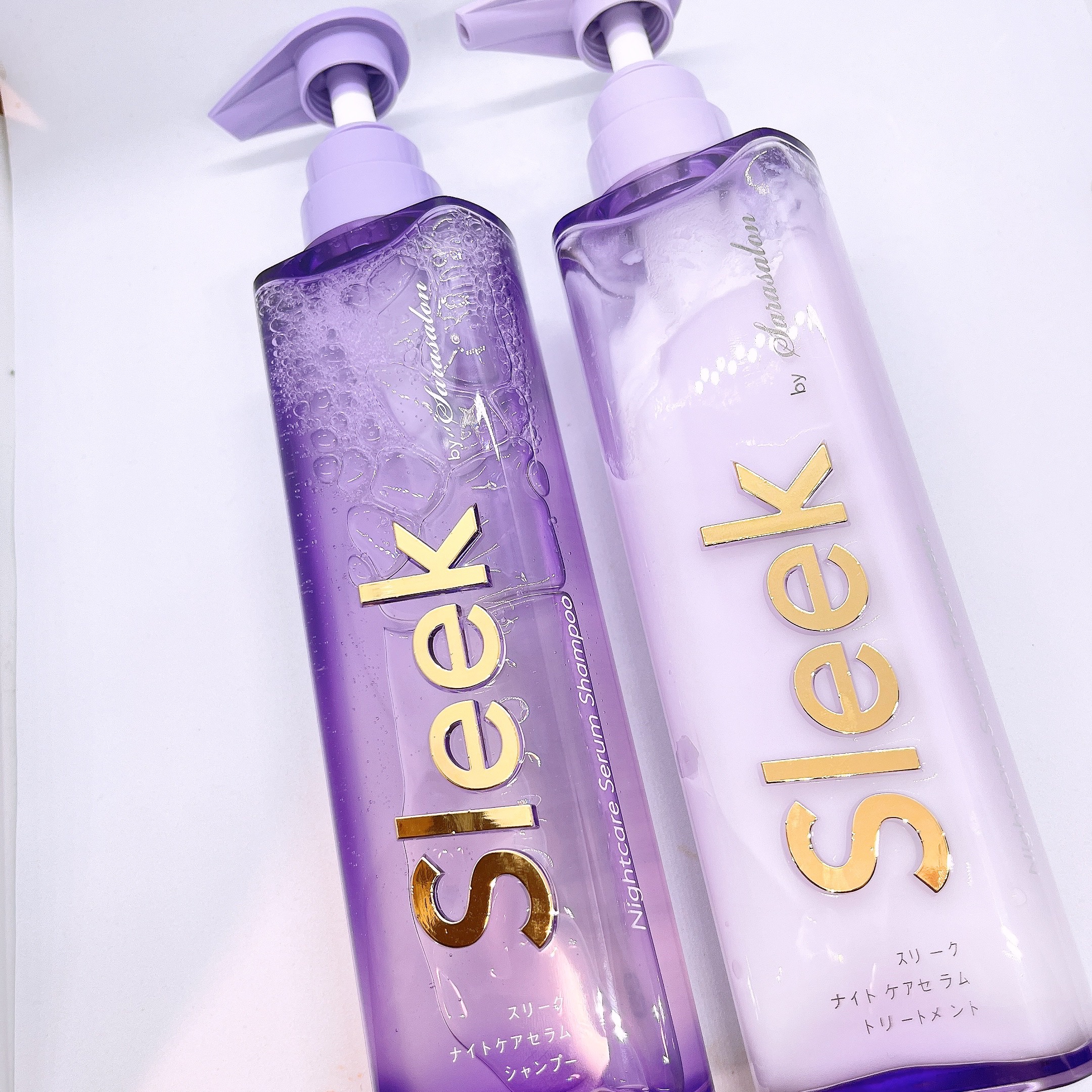 スリークバイサラサロン ナイトケアセラム シャンプー/トリートメント トリートメント本体（360mL）/スリーク by サラサロン/市販シャンプーを使ったクチコミ（1枚目）