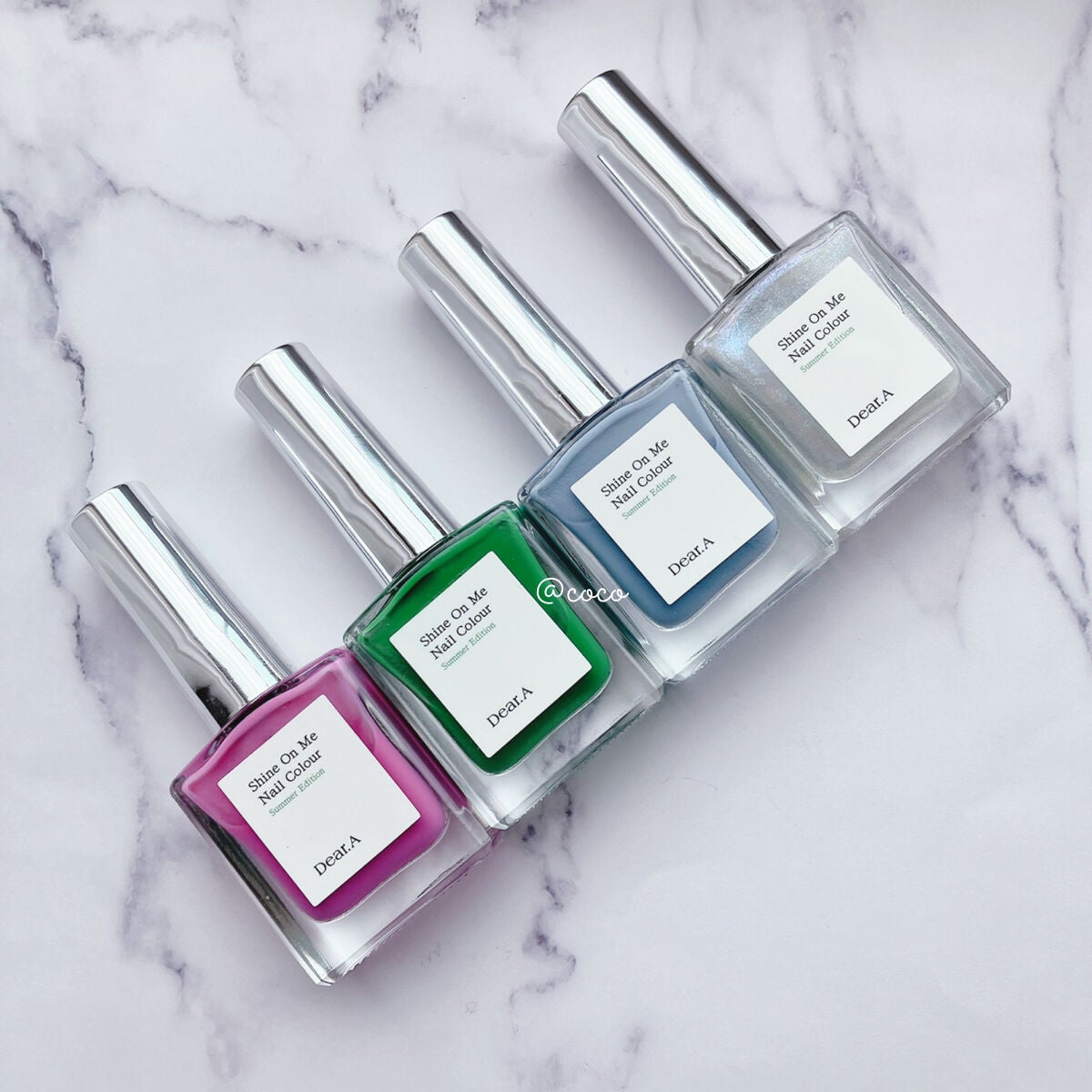 シャインオンミーネイルカラー/Dear.A/マニキュアを使ったクチコミ(4枚目)