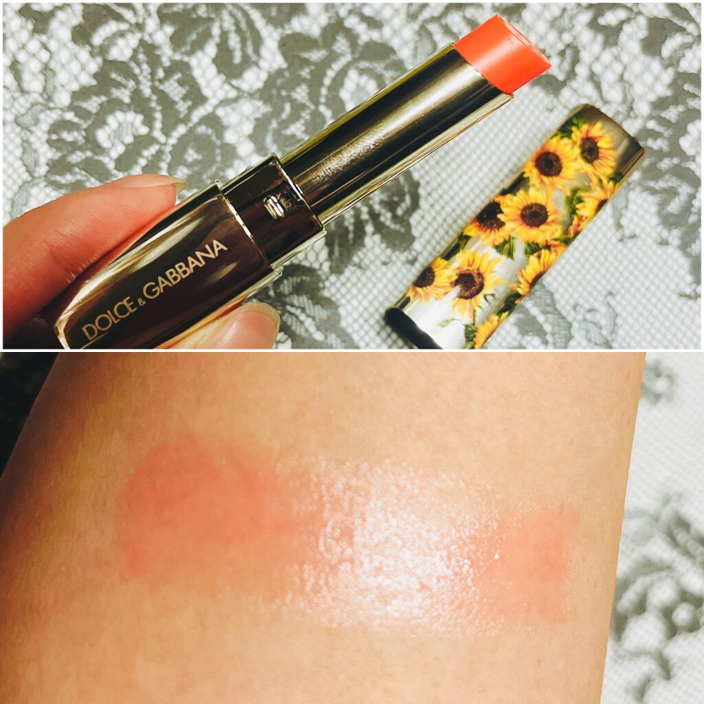 シアーリップス ハイドレーティング ティンティッドリップバーム/DOLCE&GABBANA BEAUTY/リップバームを使ったクチコミ(10枚目)