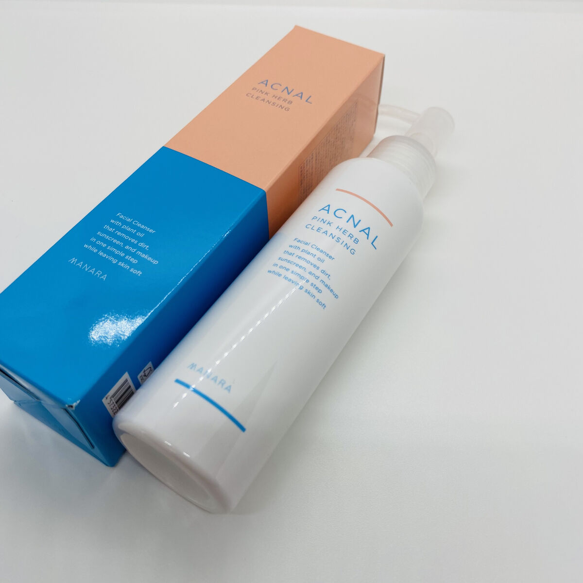 ACNAL ピンクハーブクレンジングのクチコミ「＼ダブル洗顔不要／

*･゜ﾟ･*:.｡..｡.:*･''･*:.｡. .｡.:*･゜ﾟ･*
.....」（2枚目）