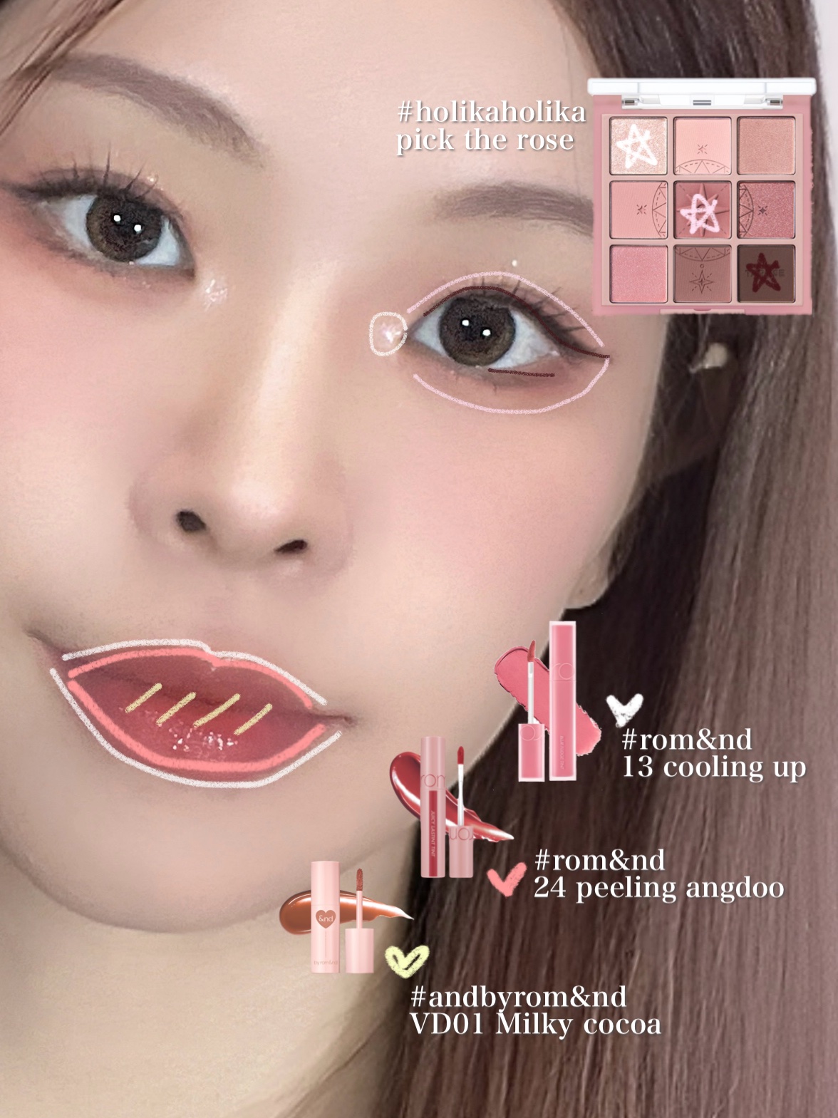 マイフェイブムードアイパレット 9カラー/HOLIKA HOLIKA/アイシャドウパレットを使ったクチコミ（3枚目）