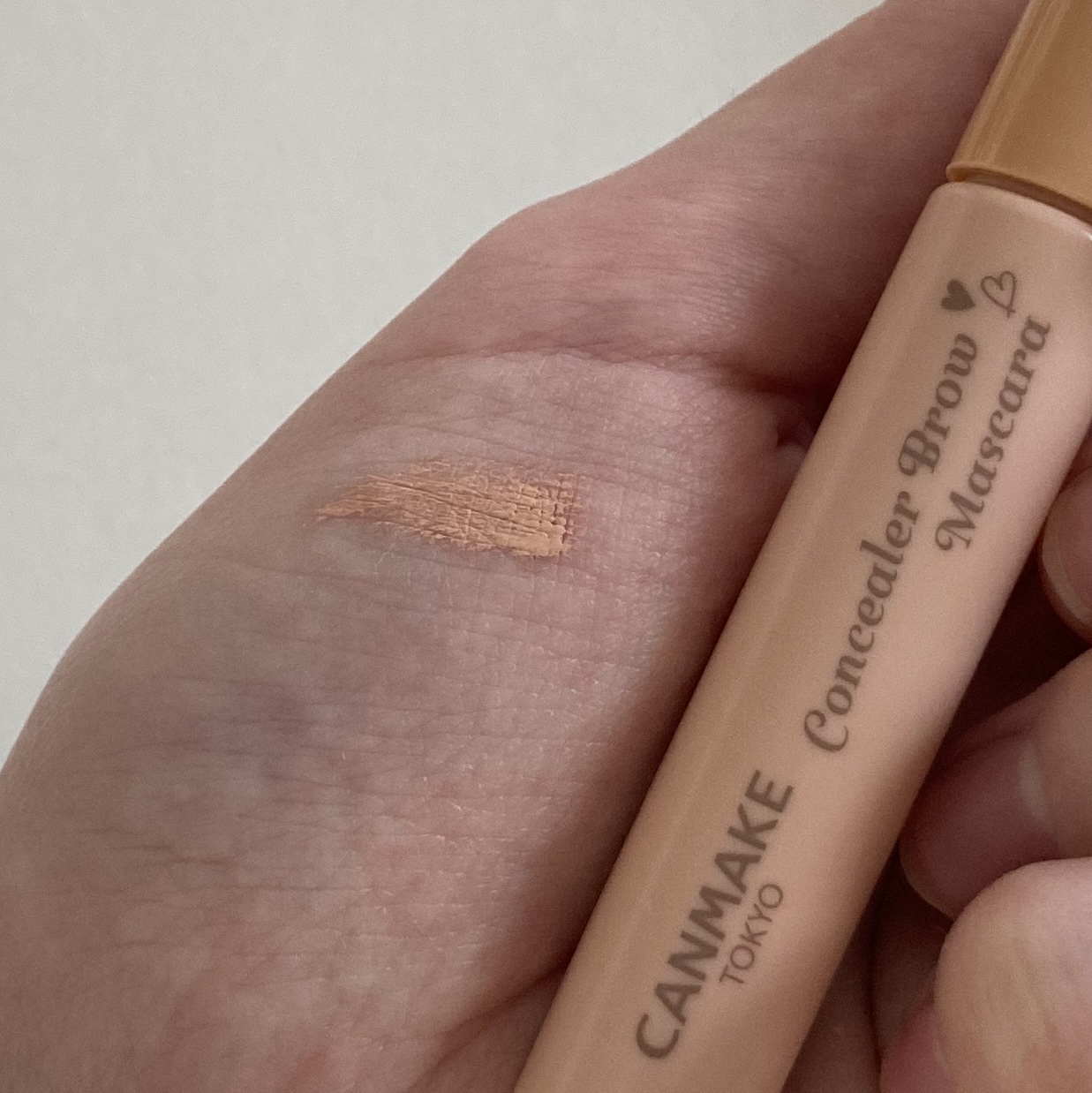 コンシーラーブロウマスカラ/キャンメイク/その他アイブロウを使ったクチコミ（3枚目）