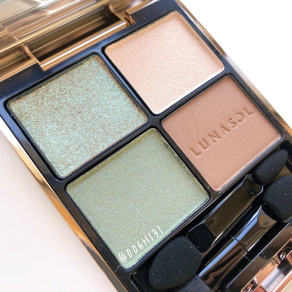 アイカラーレーション EX09（限定発売）/LUNASOL/アイシャドウパレットを使ったクチコミ（1枚目）