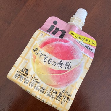 【使った商品】
森永製菓
ウィダーinゼリー まるで桃の食感
マルチビタミン　食物繊維

【商品の特徴】
まるで本物のももを食べているような食感が楽しめる♪
食物繊維・マルチビタミン配合
87kcal 