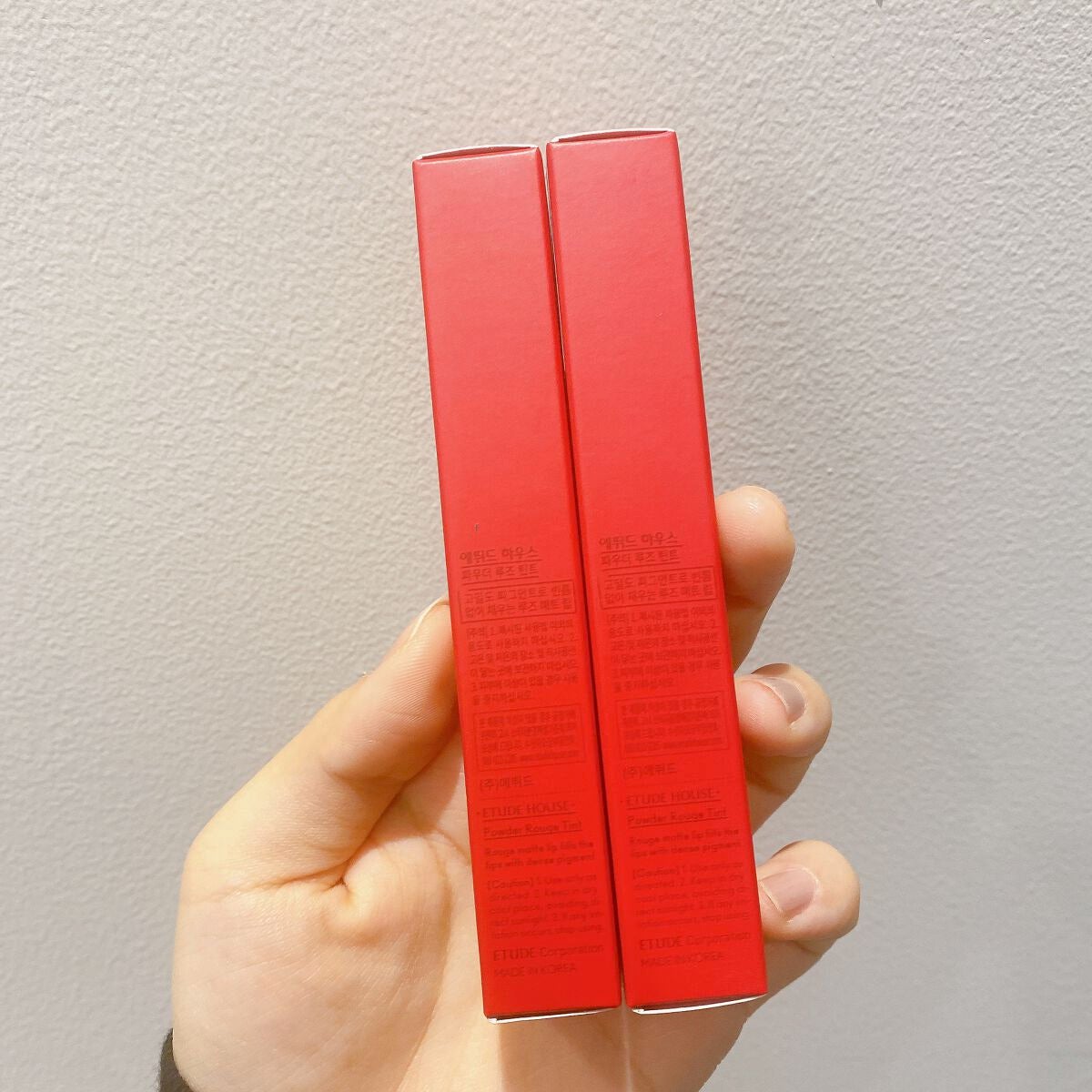パウダールージュティント/ETUDE/口紅を使ったクチコミ(6枚目)