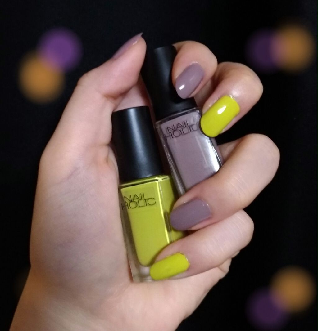 ネイルホリック Milky color/ネイルホリック/マニキュアを使ったクチコミ（1枚目）