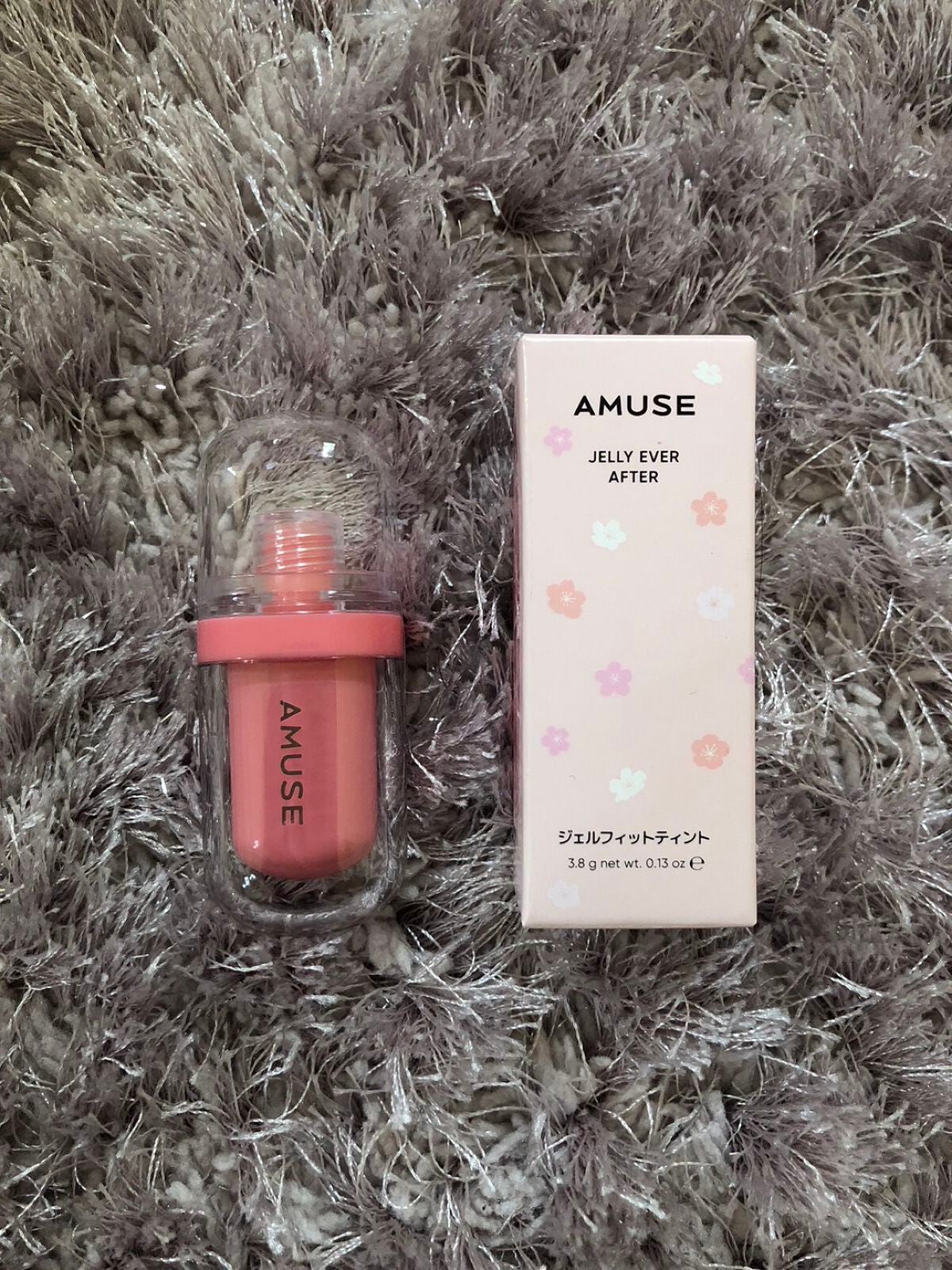 ジェルフィットティント/AMUSE/リップティントを使ったクチコミ(1枚目)