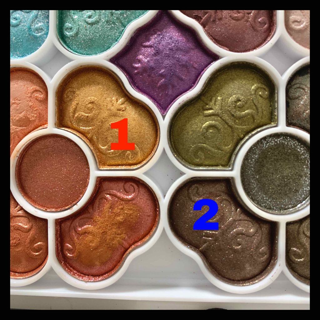 シャイニーオン パウダーアイカラー/リンメル ロンドン/単色アイシャドウを使ったクチコミ（3枚目）