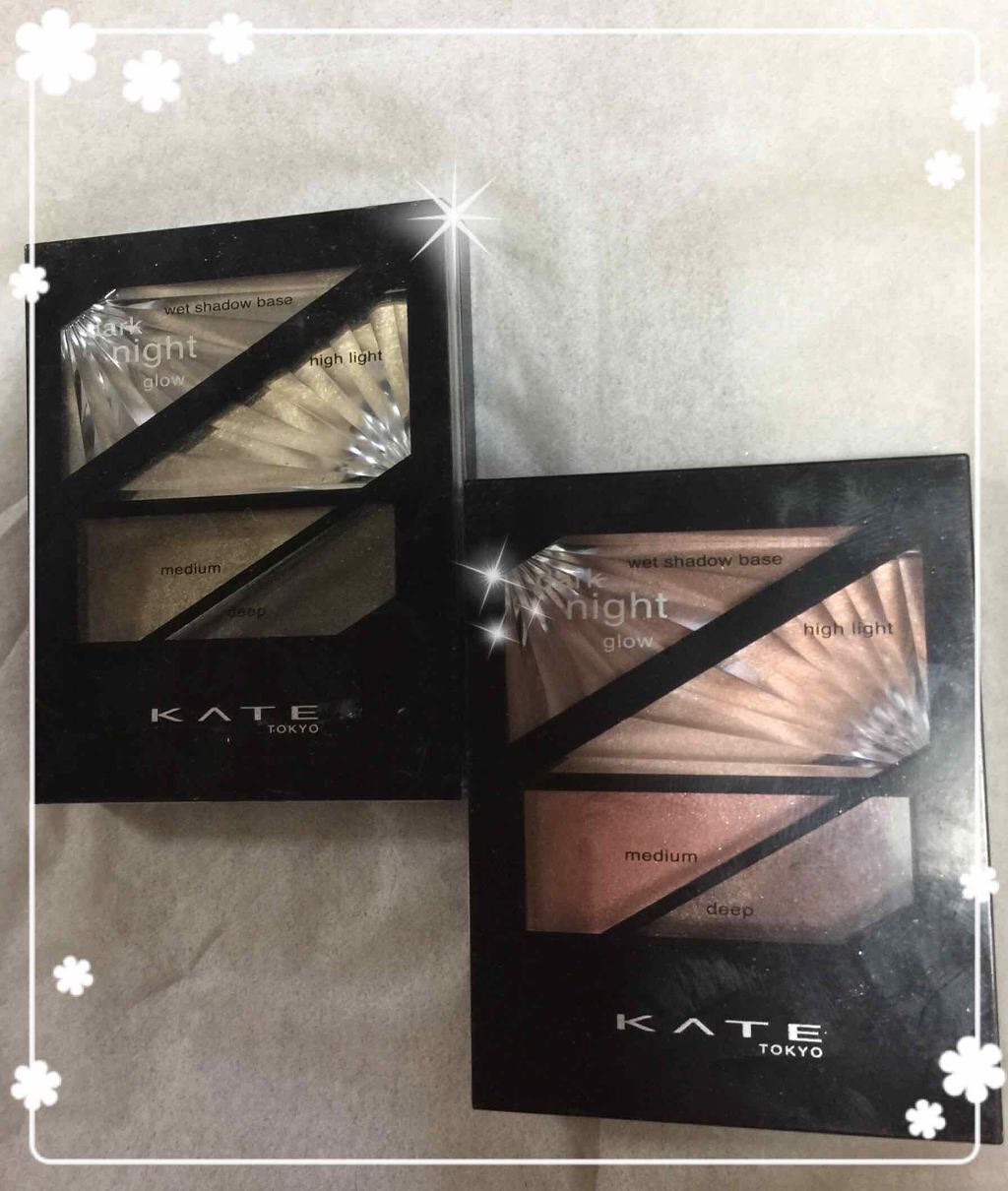 ダークナイトグロウ/KATE/アイシャドウパレットを使ったクチコミ（1枚目）