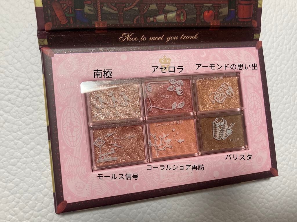 ナイストゥミーチュートランク/MAJOLICA MAJORCA/アイシャドウパレットを使ったクチコミ(4枚目)