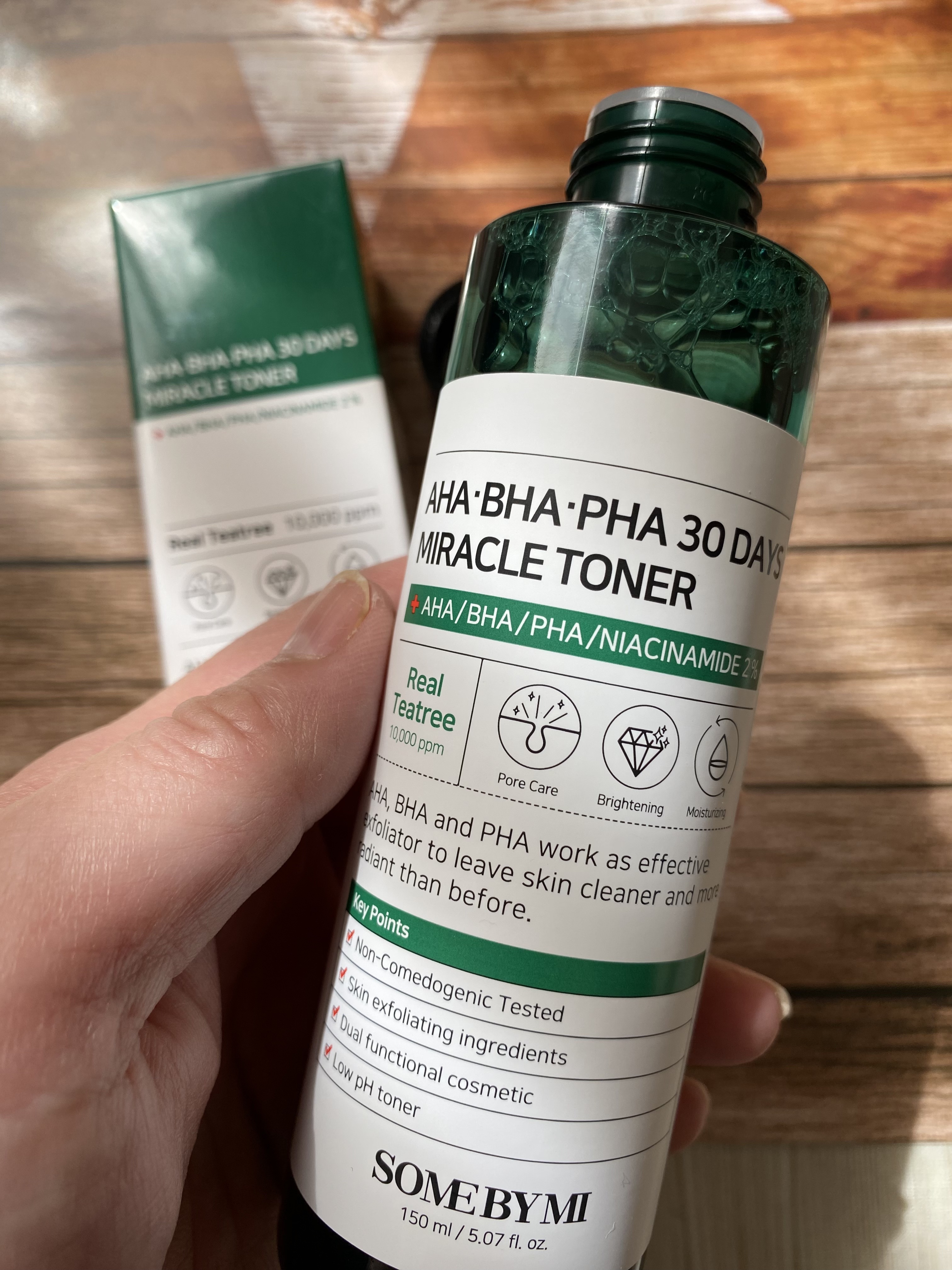 AHA·BHA·PHA 30デイズミラクルトナー/SOME BY MI/化粧水を使ったクチコミ（3枚目）
