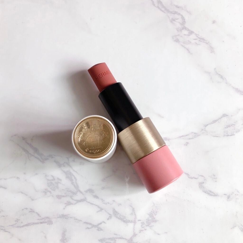 ローズ・エルメス ローズ ア レーヴル/エルメス/口紅を使ったクチコミ(1枚目)