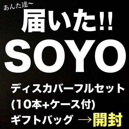 試してみた】SOYO SOYO ディスカバー フルセット (10本+ケース 試してみた】SOYO SOYO ディスカバー フルセット (10本+ケース