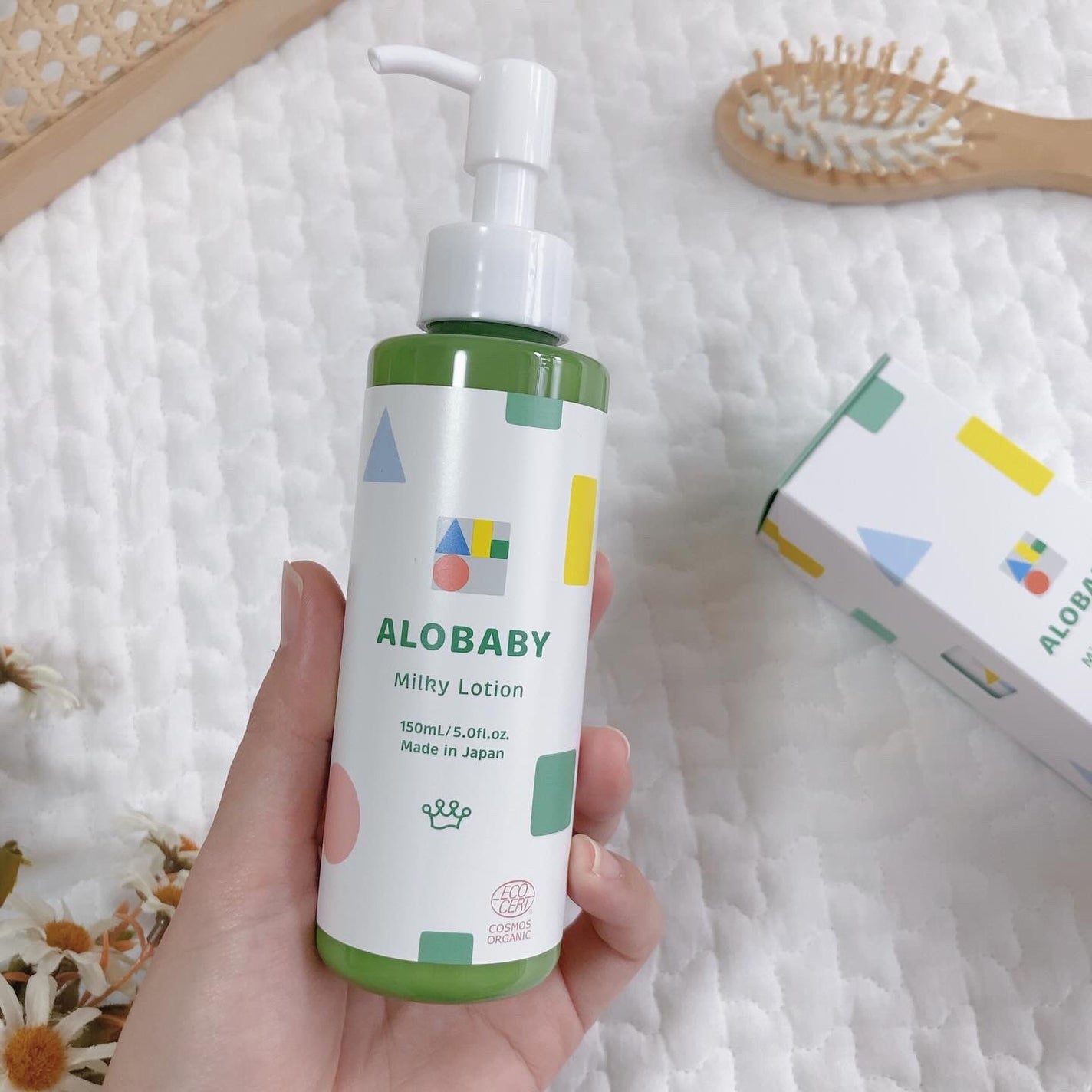 ミルクローション/ALOBABY/ボディミルクを使ったクチコミ(2枚目)