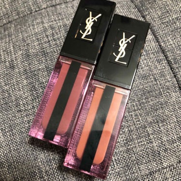 ルージュ ピュールクチュール ヴェルニ ウォーターステイン/YVES SAINT LAURENT BEAUTE/口紅を使ったクチコミ（1枚目）