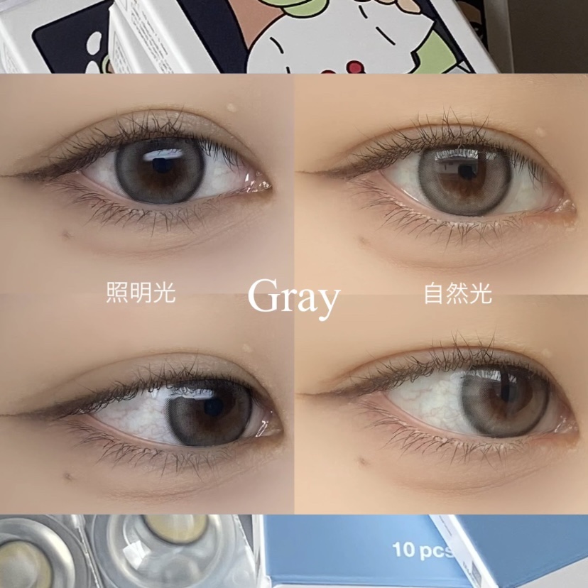 Cosmo Kristin/Hapa kristin/ワンデー（１DAY）カラコンを使ったクチコミ（2枚目）