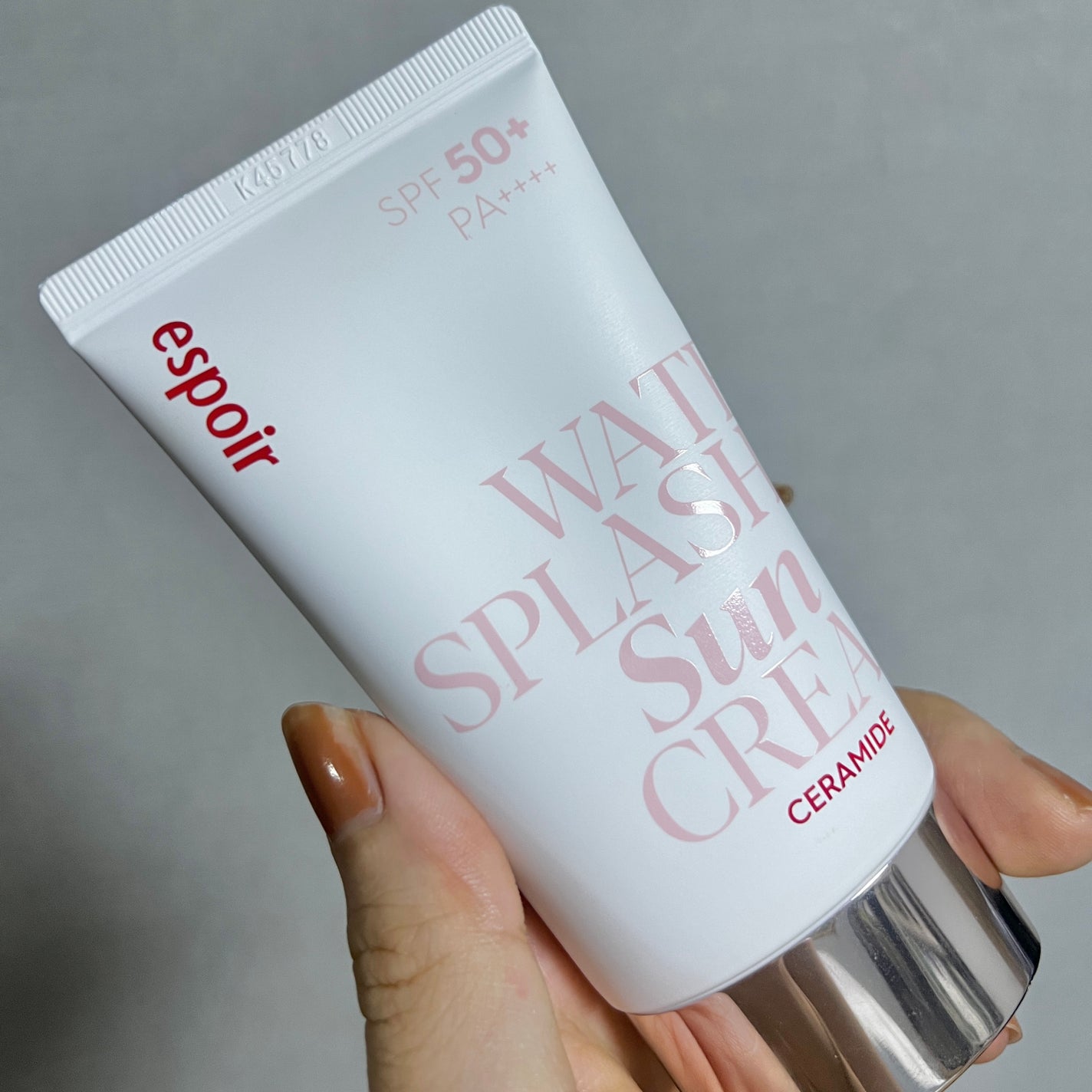 ウォータースプラッシュサンクリーム セラミド/espoir/日焼け止めクリームを使ったクチコミ(1枚目)