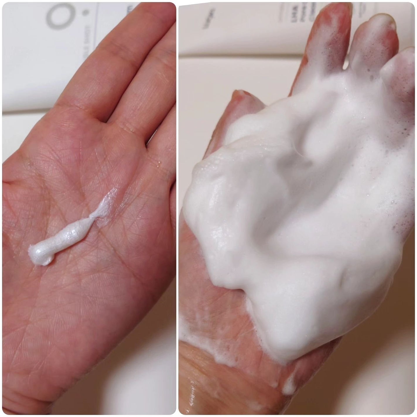 ダブルショットLHA毛穴ケアクレンジングフォーム /LUOKI/クレンジングクリームを使ったクチコミ(2枚目)