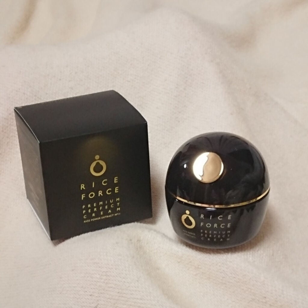 プレミアムパーフェクトクリーム/ライスフォース/フェイスクリームを使ったクチコミ(1枚目)
