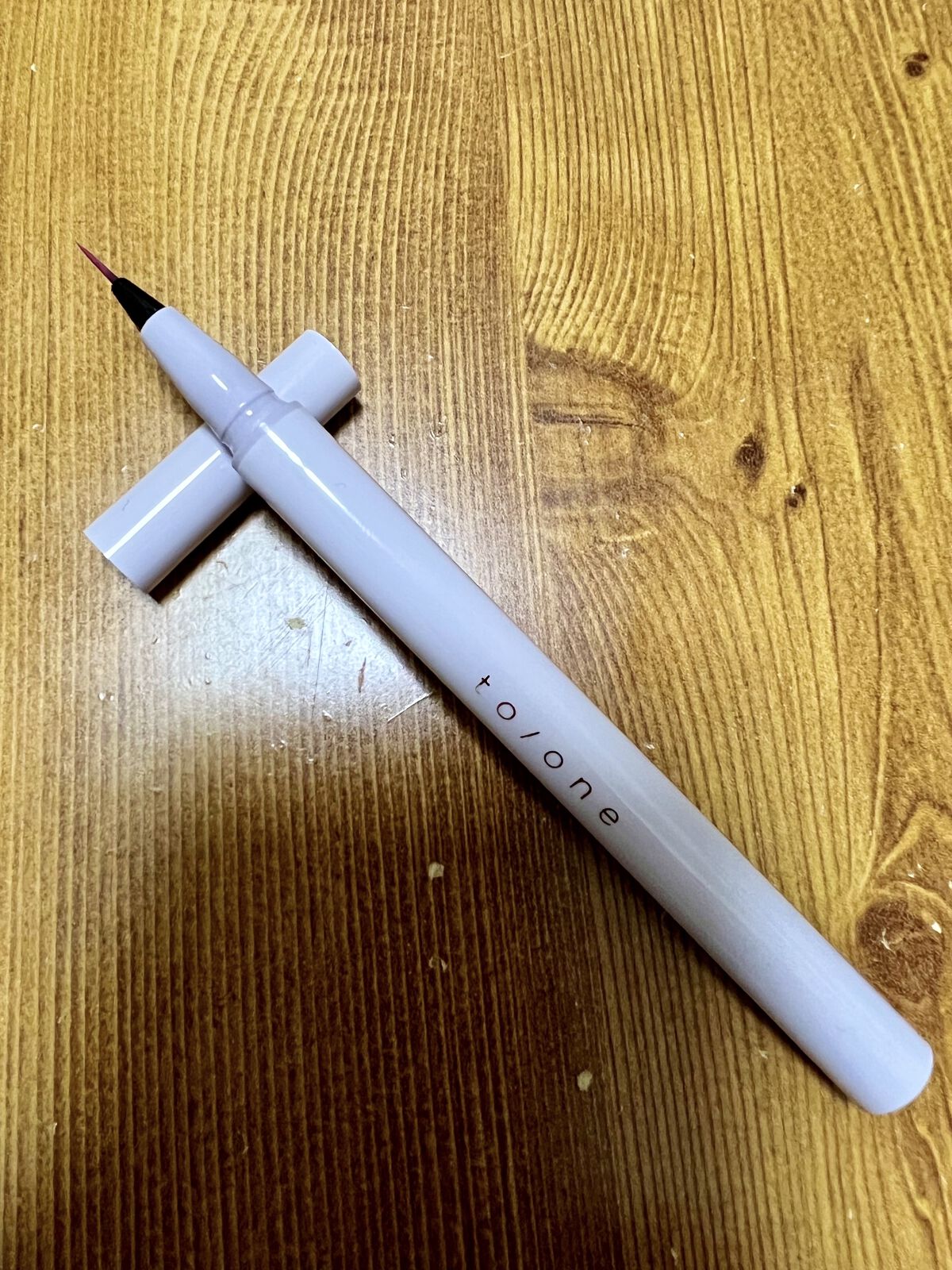 カラー ブラッシュ アイライナー/to/one/リキッドアイライナーを使ったクチコミ（3枚目）