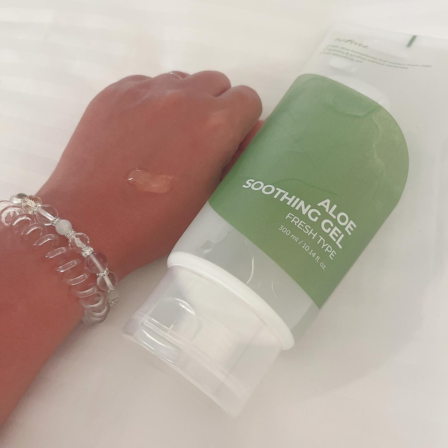 アロエスージングジェル/Isntree/ボディローションを使ったクチコミ（2枚目）