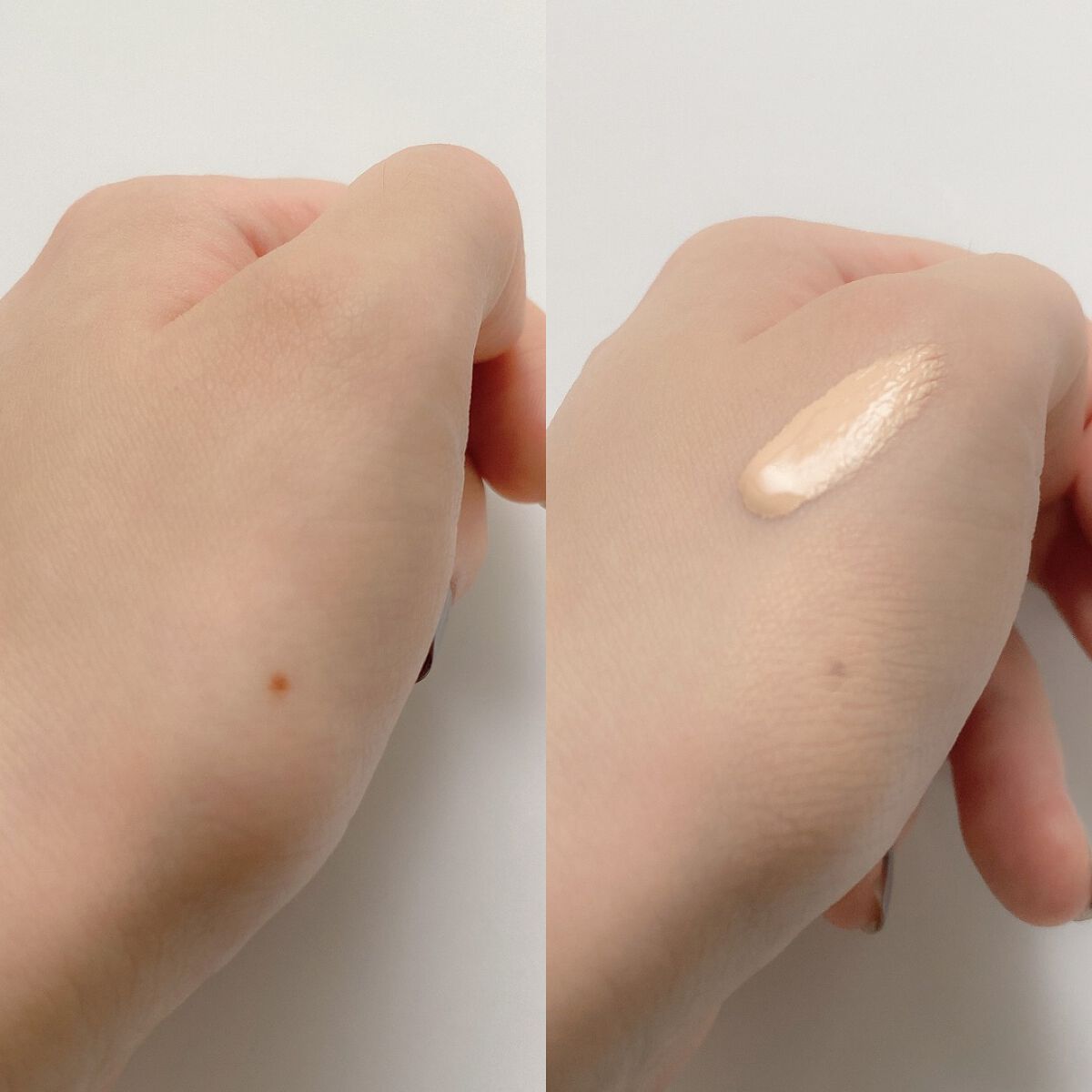 密着カバーファンデーション 21 ライトベージュ/GIVERNY/リキッドファンデーションを使ったクチコミ（3枚目）