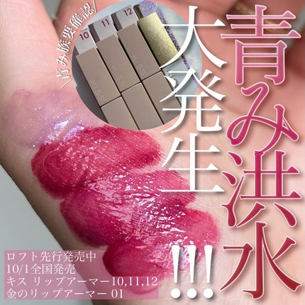リップアーマー/KiSS/口紅を使ったクチコミ(1枚目)