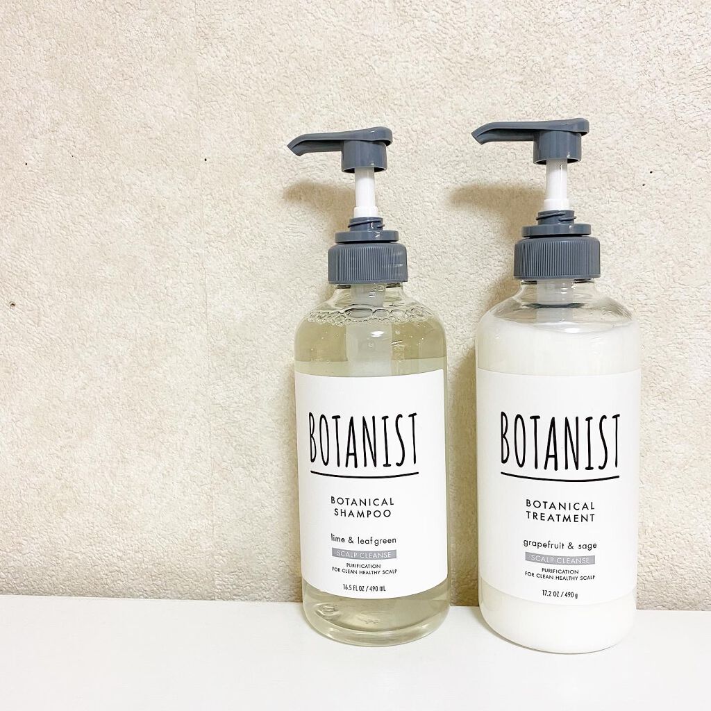 ボタニカルシャンプー/トリートメント(スカルプクレンズ) /BOTANIST/シャンプー・コンディショナーを使ったクチコミ(5枚目)