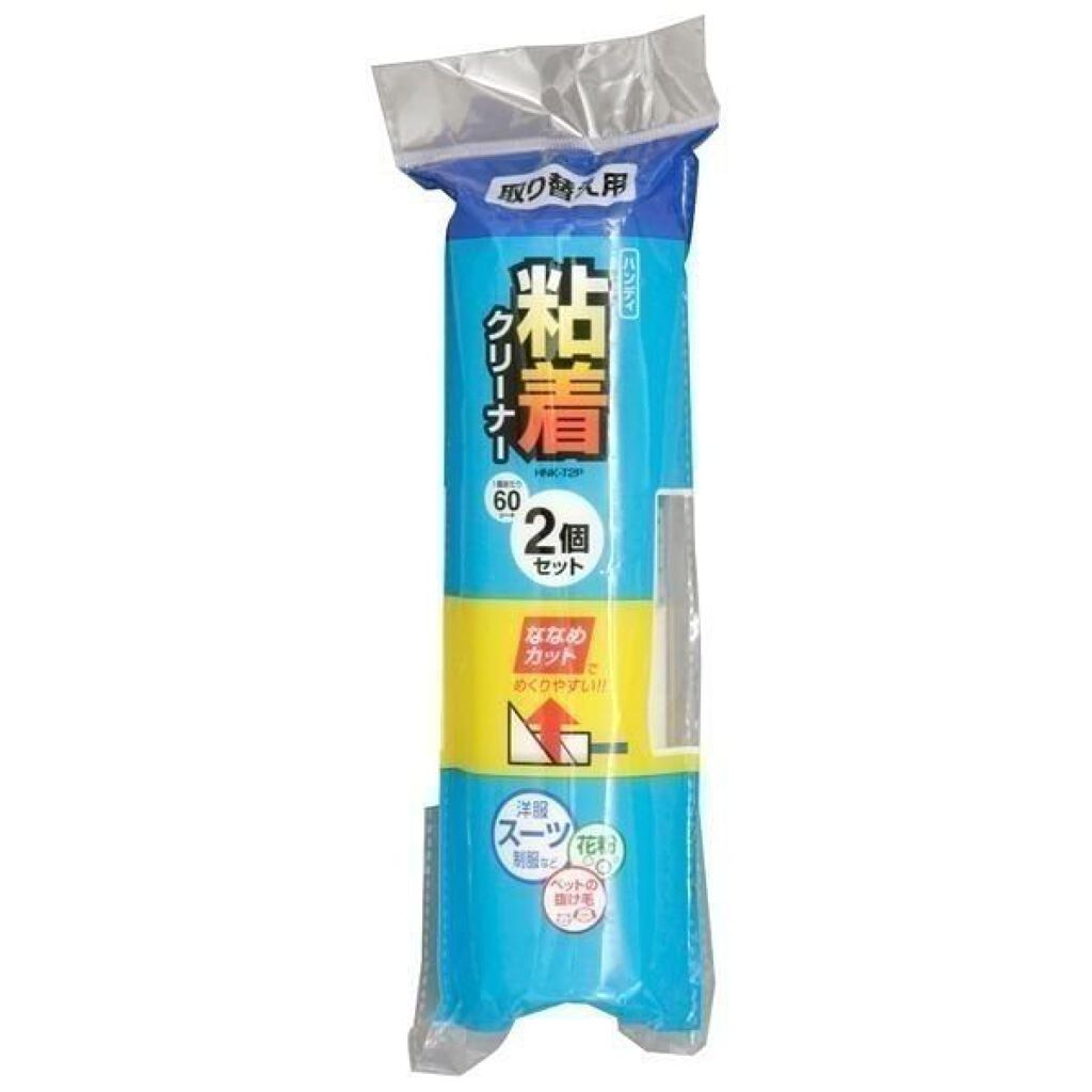 カーペットクリーナー ハンディ粘着クリーナー取り替え2P 