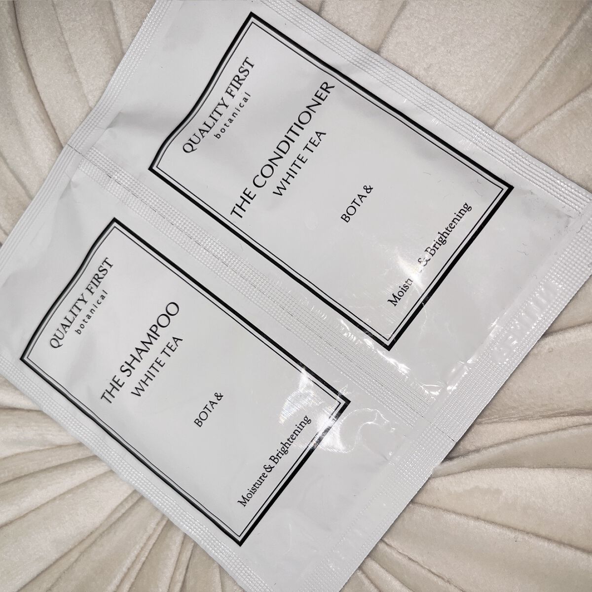 ボタアンド ザ シャンプー <WHITE TEA>/クオリティファースト/市販シャンプーを使ったクチコミ（1枚目）