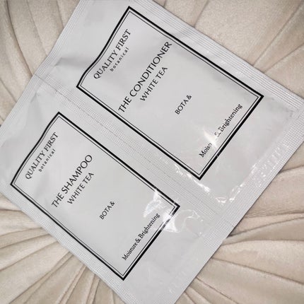 ボタアンド ザ シャンプー <WHITE TEA>/クオリティファースト/市販シャンプーを使ったクチコミ(1枚目)