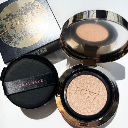 FGF7 ハイドロセルクッション/Coralhaze/クッションファンデーションを使ったクチコミ(6枚目)