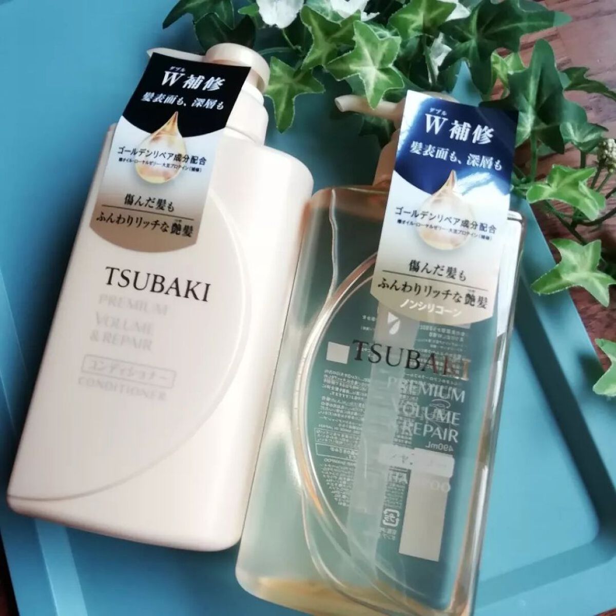 プレミアムリペア シャンプー／ヘアコンディショナー/TSUBAKI/市販シャンプーを使ったクチコミ（1枚目）