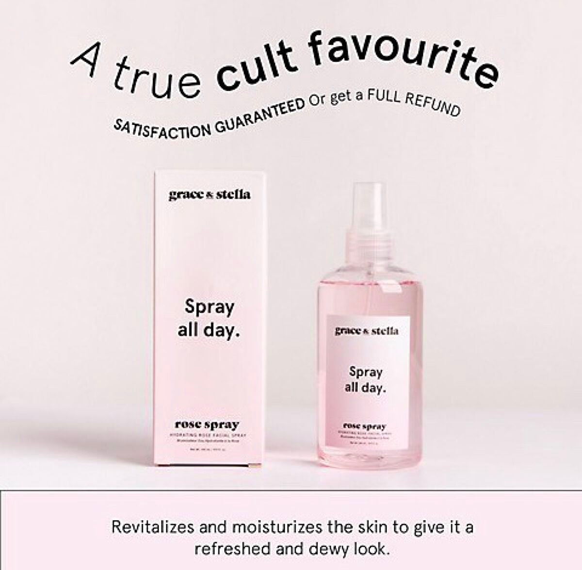 Rose Spray/grace & stella/ミスト状化粧水を使ったクチコミ(3枚目)