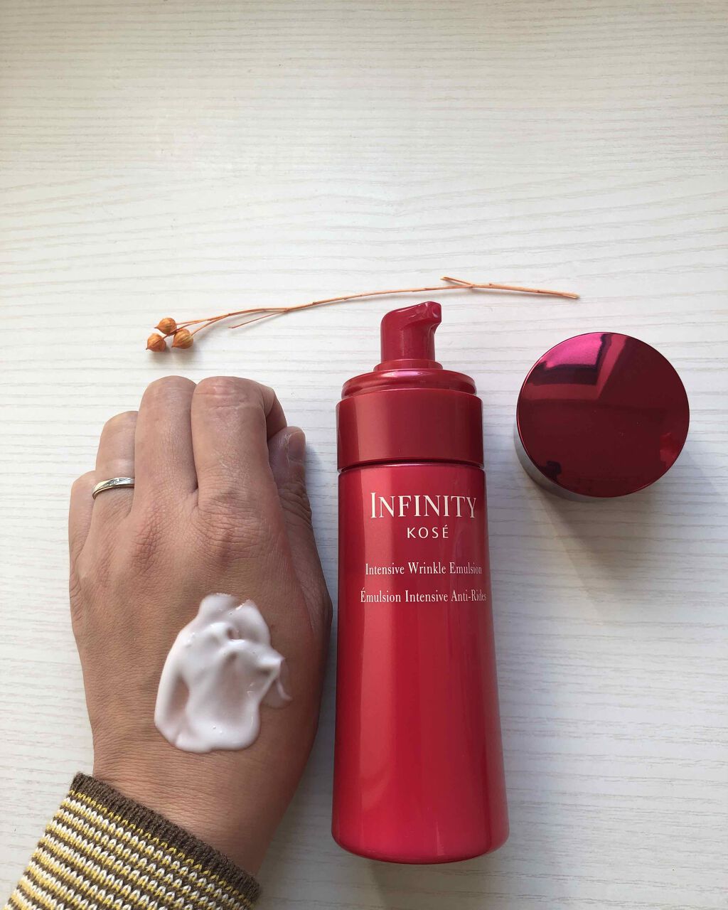 インテンシブ リンクル エマルジョン/インフィニティ/乳液を使ったクチコミ（3枚目）