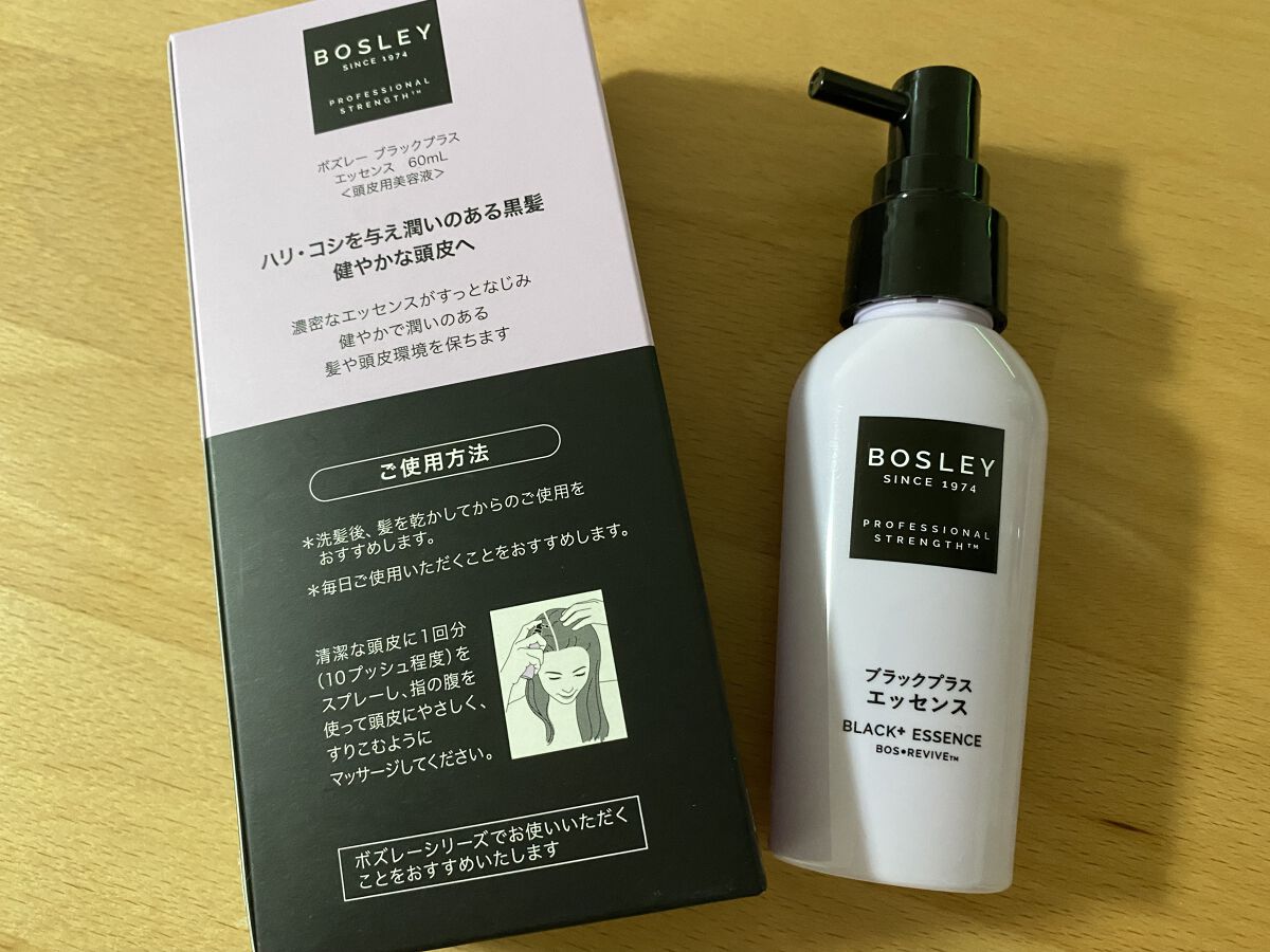 ブラックプラス スカルプエッセンス/ボズレー/頭皮ローションを使ったクチコミ（1枚目）