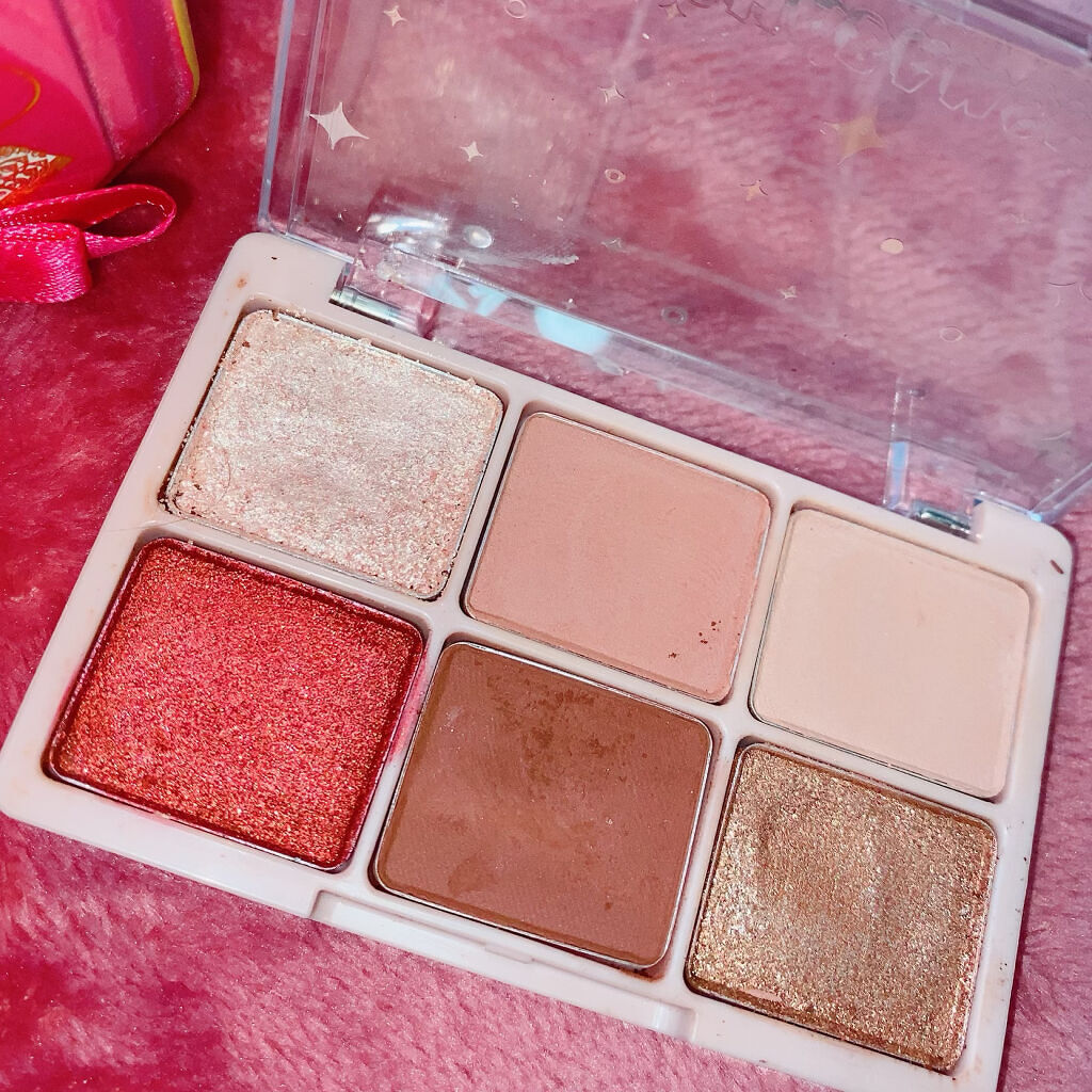 シャバンシャバンアイシャドウバーパレット/CORINGCO/アイシャドウパレットを使ったクチコミ（2枚目）