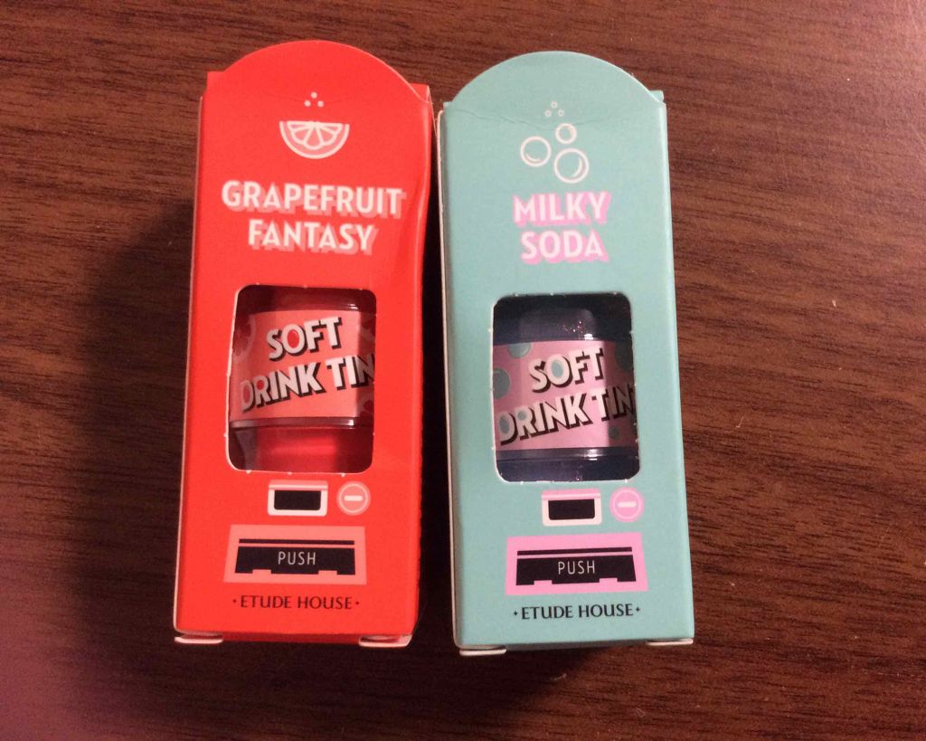 ソフトドリンクティント/ETUDE/リップグロスを使ったクチコミ（1枚目）