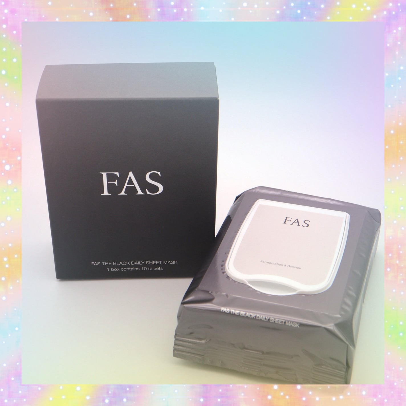 FAS ザ ブラック デイリー シートマスク/FAS/シートマスク・パックを使ったクチコミ(1枚目)