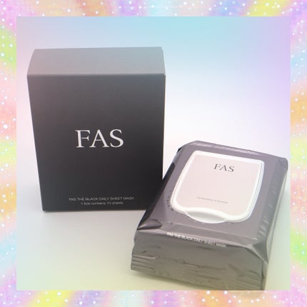 FAS ザ ブラック デイリー シートマスク/FAS/シートマスク・パックを使ったクチコミ(1枚目)