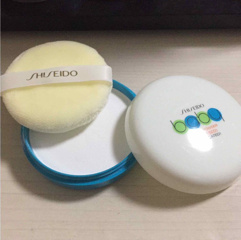 資生堂ベビーパウダー(プレスド)/ベビー/ボディパウダーを使ったクチコミ（2枚目）