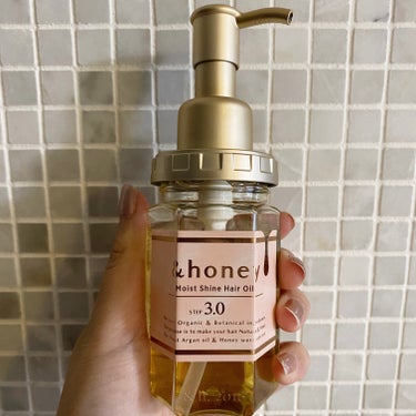 &honey モイストシャイン ヘアオイル3.0のクチコミ「&honeyシリーズ愛用してます🍯

【使った商品】
&honey　モイストシャイン ヘアオイ.....」（1枚目）