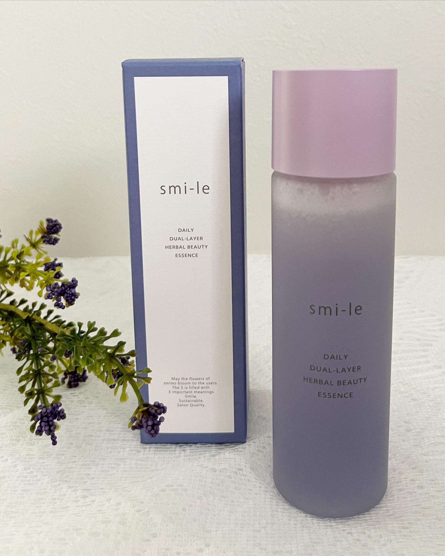 smi-le DAILY 2層式ハーバル化粧美容液 