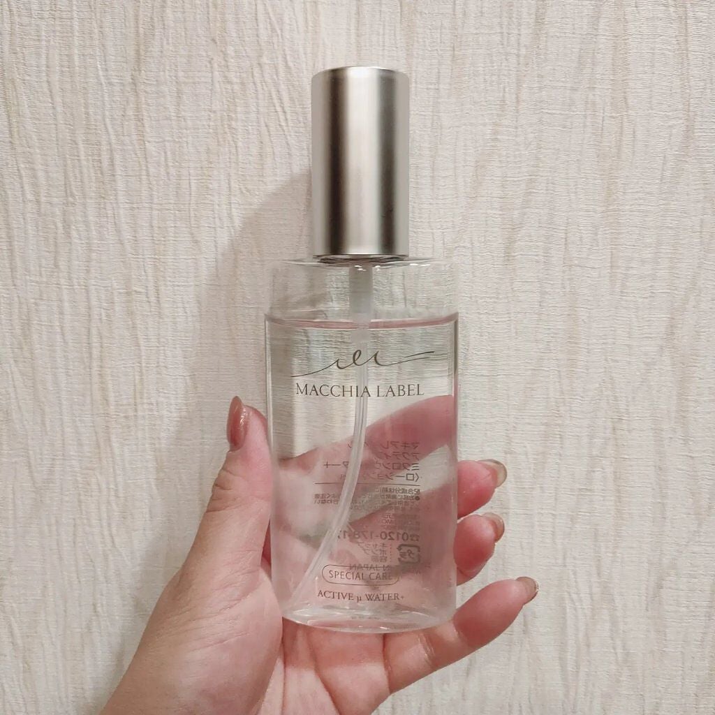 アクティブミクロンウォーター+/Macchia Label/ブースター・導入液を使ったクチコミ(1枚目)