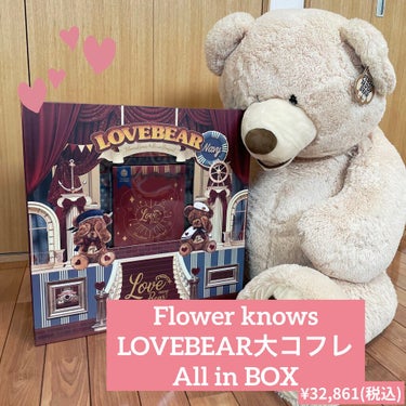 Love Bear 9色 アイシャドウパレット/FlowerKnows/アイシャドウパレットを使ったクチコミ（1枚目）