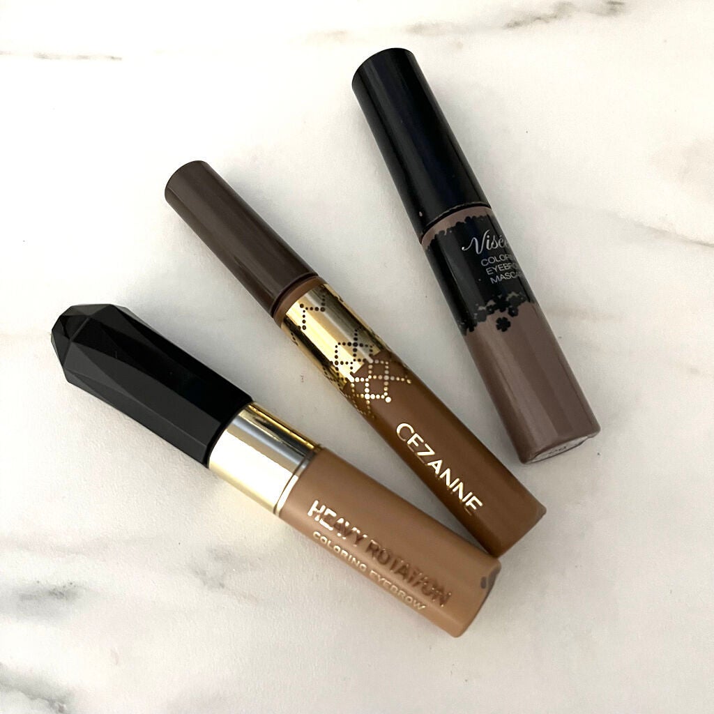 カラーリングアイブロウ/ヘビーローテーション/眉マスカラを使ったクチコミ(2枚目)