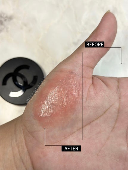 リップ&チーク ボーム N°1 ドゥ シャネル/CHANEL/口紅を使ったクチコミ(3枚目)