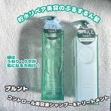 プルント コントロール美容液シャンプー／トリートメント/Purunt./シャンプー・コンディショナーを使ったクチコミ（1枚目）